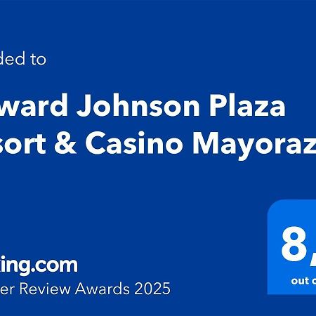 Howard Johnson Plaza Resort & Casino Mayorazgo Parana Exterior photo Booking.com award